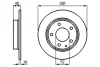 Диск гальмівний (задній) Mazda 626 91-02/Premacy 99-05 (261x10) 0 986 478 633 BOSCH 0-986-478-633 (фото 5)