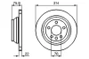 Диск гальмівний (задній) VW T5 03- (314x22) 0 986 479 094 BOSCH 0-986-479-094 (фото 5)