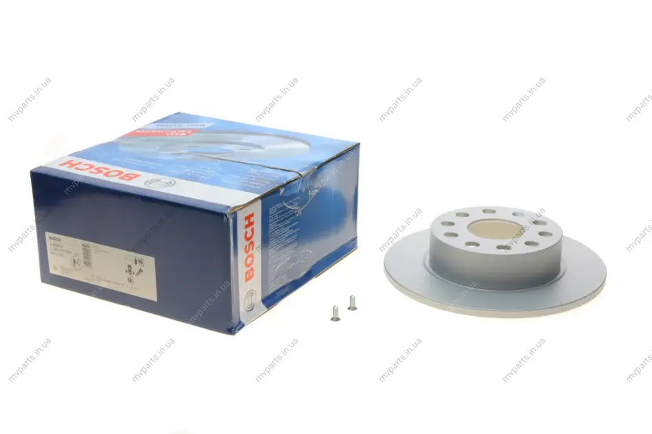 Диск гальмівний (задній) VW Caddy 03- (255x9.6) (з покриттям) 0 986 479 099 BOSCH 0-986-479-099 (фото 1)