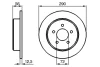 Диск гальмівний (задній) Dodge Caravan/Jeep Cherokee 95-08 (290x12.4) (повний) 0 986 479 102 BOSCH 0-986-479-102 (фото 5)