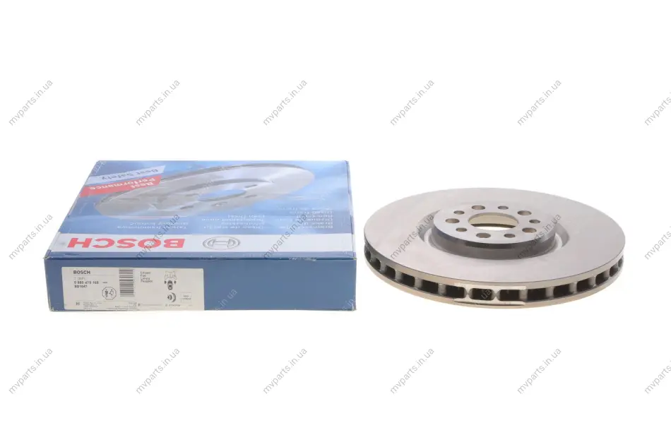 Диск гальмівний (передній) Citroen C8/Peugeot 807 02- (310x32.1) вент. 0 986 479 168 BOSCH 0-986-479-168 (фото 1)