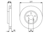 Диск гальмівний (передній) Totota Avensis 03-08 (277x26) 0 986 479 340 BOSCH 0-986-479-340 (фото 4)