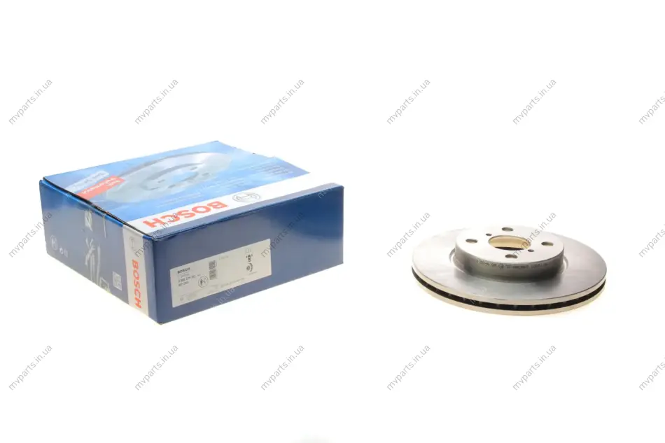 Диск гальмівний (передній) Toyota Yaris 1.0-1.5 10- (258x22) 0 986 479 363 BOSCH 0-986-479-363 (фото 1)