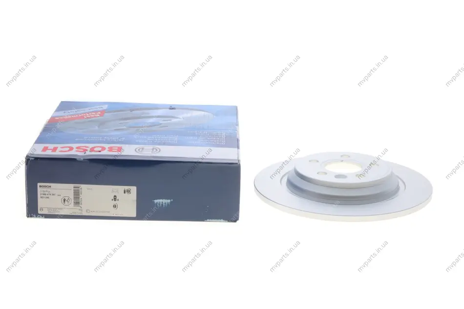 Диск гальмівний (задній) Ford Focus III/IV 10- (301.6x11) 0 986 479 397 BOSCH 0-986-479-397 (фото 1)