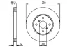 Диск гальмівний (передній) Toyota Yaris 05- (255x22) 0 986 479 430 BOSCH 0-986-479-430 (фото 4)