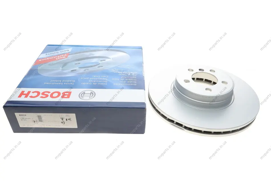 Диск гальмівний (передній) Land Rover Range Rover III 02-12 (344x30) 0 986 479 475 BOSCH 0-986-479-475 (фото 1)