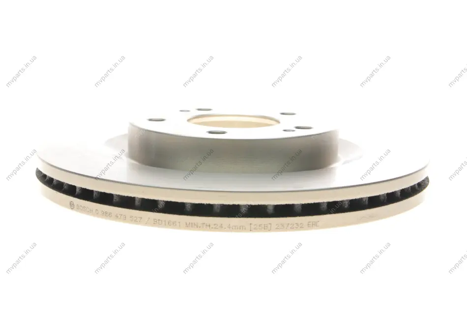 Диск гальмівний (передній) Mitsubishi Grandis 2.0-2.4 05-11 (290x26) 0 986 479 527 BOSCH 0-986-479-527 (фото 1)