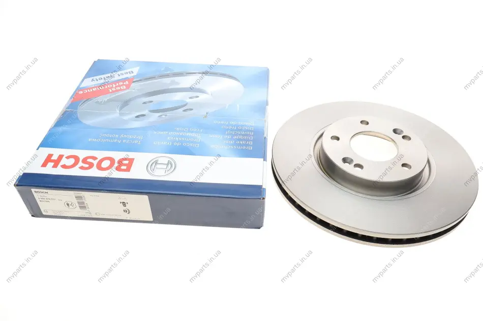 Диск гальмівний (передній) Hyundai I30 II 11-/Kia Cee\'D/ Cerato III 13- (300x28) (вент.) 0 986 479 537 BOSCH 0-986-479-537 (фото 1)