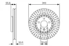 Диск гальмівний (передній) VW T5 09-15/T6 15- (340x32.5) 0 986 479 546 BOSCH 0-986-479-546 (фото 4)
