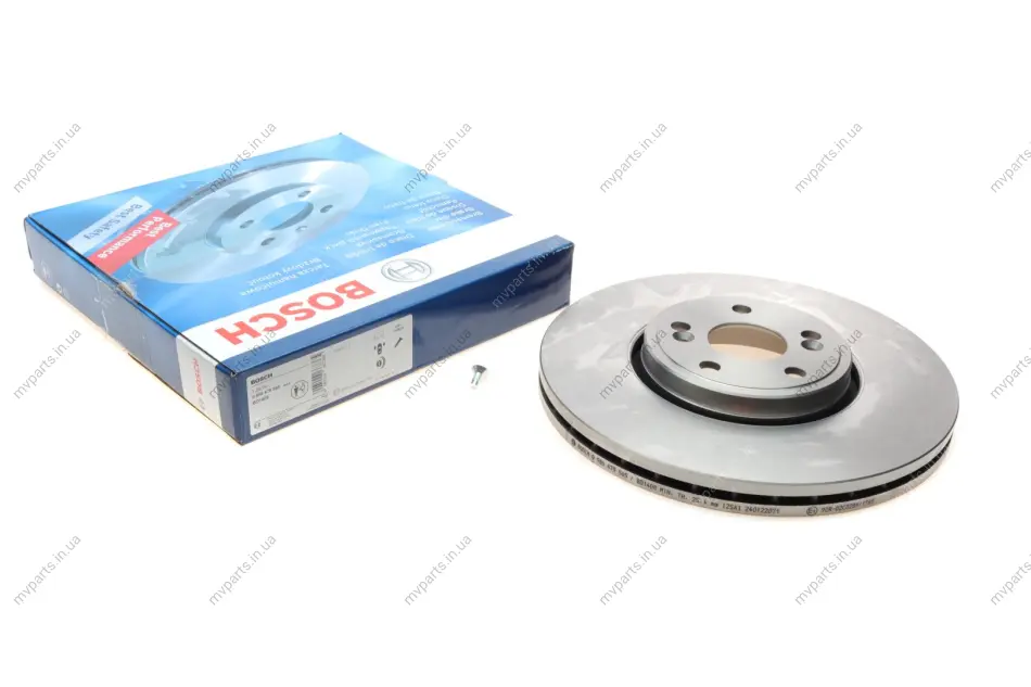Диск гальмівний (передній) Renault Espace IV/ Vel Satis 02- (324x28) 0 986 479 565 BOSCH 0-986-479-565 (фото 1)