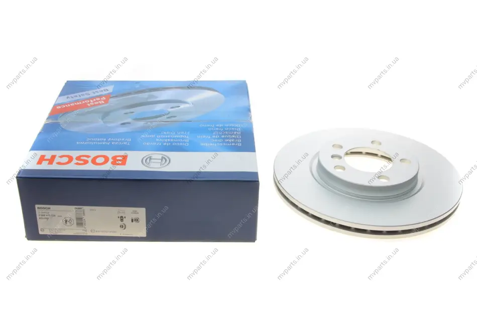 Диск гальмівний (передній) Mini R60/R61 10-16 (307x24) (з покриттям)(вентил.) 0 986 479 726 BOSCH 0-986-479-726 (фото 1)