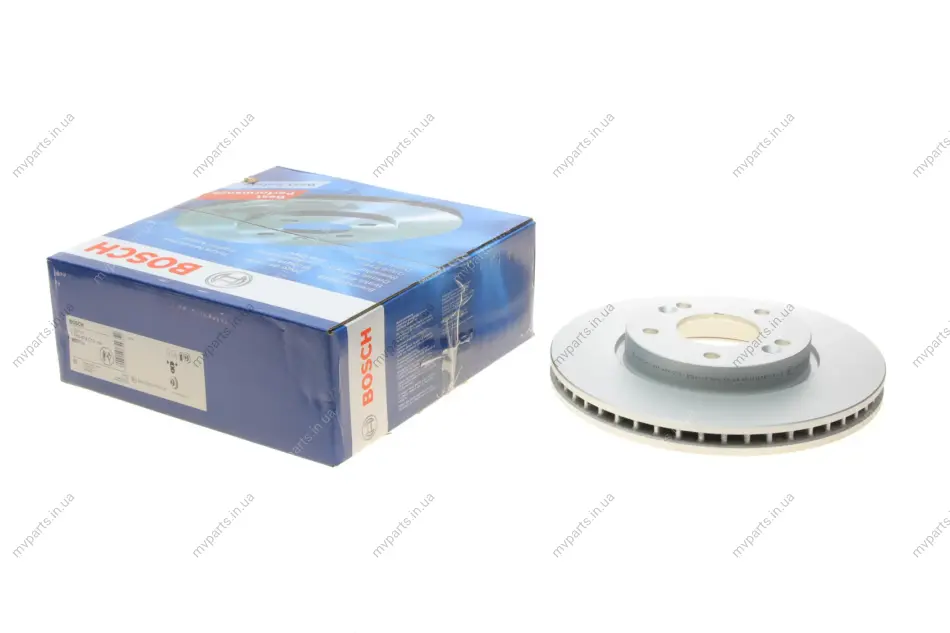 Диск гальмівний (передній) Hyundai iX20/i30 07-/Kia Cee\'d 06- (280x26) 0 986 479 C13 BOSCH 0-986-479-C13 (фото 1)