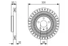 Диск гальмівний (передній) Audi A4/A6/A7/Q5 07- (320х30) 0 986 479 C49 BOSCH 0-986-479-C49 (фото 5)
