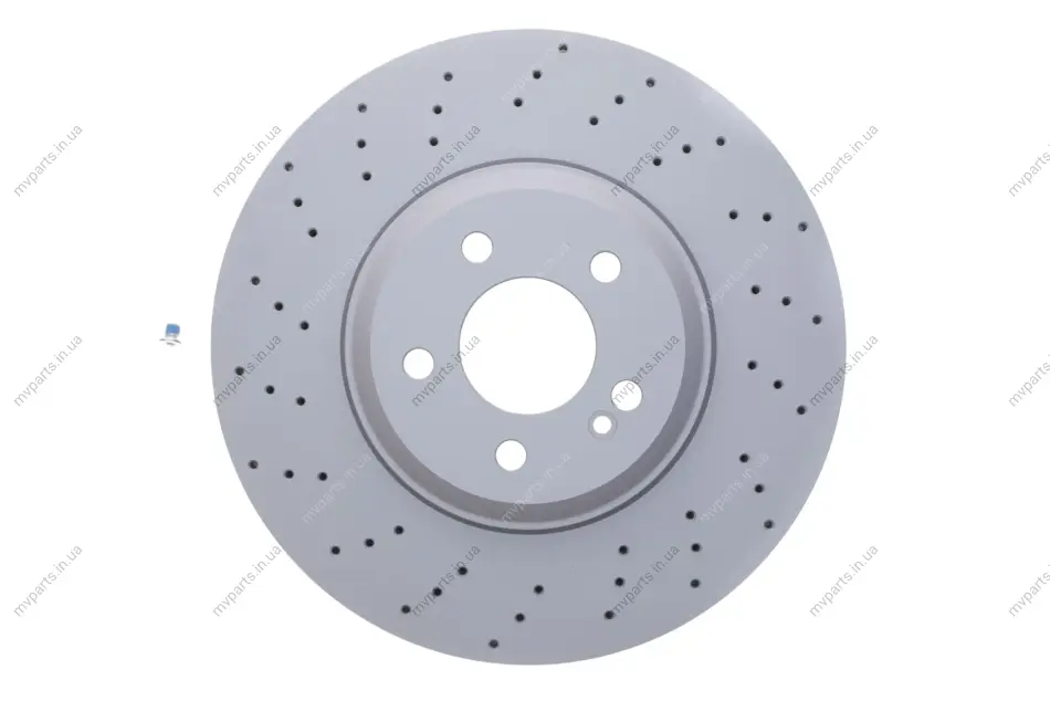Диск гальмівний (передній) MB S-class (W222/V222/X222) 13- (342x32) 0 986 479 G35 BOSCH 0-986-479-G35 (фото 1)