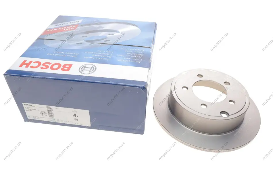 Диск гальмівний (задній) Jeep Compass/Dodge Caliber 06- (262х10) 0 986 479 R05 BOSCH 0-986-479-R05 (фото 1)