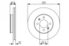 Диск гальмівний Hyundai Accent/Kia Rio 11 - передн. (вир-во Bosch) BOSCH 0-986-479-R77 (фото 5)