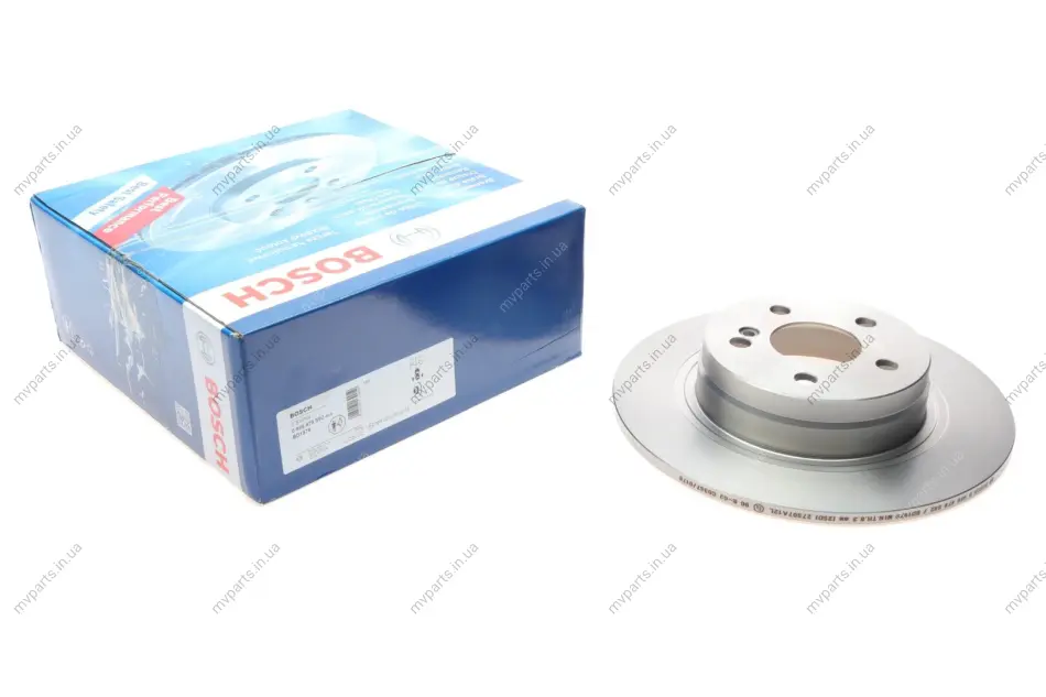 Диск гальмівний (задній) MB C-class (W204) 07-14 (299.9x10) 0 986 479 S92 BOSCH 0-986-479-S92 (фото 1)