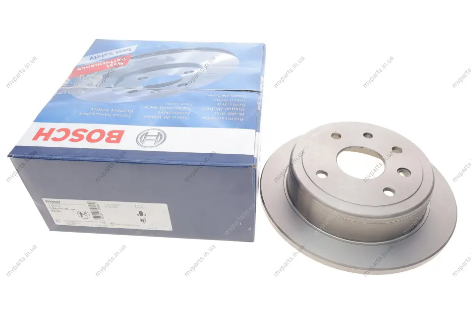 Диск гальмівний (задній) Chevrolet Evanda 05- (258x12) 0 986 479 T52 BOSCH 0-986-479-T52 (фото 1)