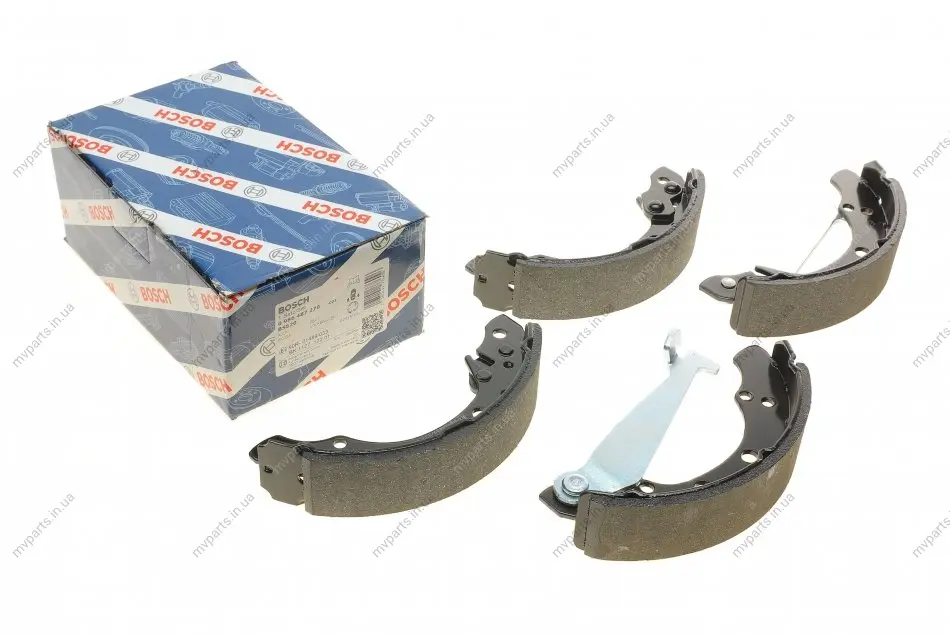 Колодки гальмівні (задні) Audi 80-89/VW Passat/Chery Amulet/Geely (без ABS) (барабанні) (200х40) 0 986 487 270 BOSCH 0-986-487-270 (фото 1)