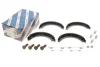 Колодки ручника MB (W140/W210/W220) 91- (164x25) 0 986 487 344 BOSCH 0-986-487-344 (фото 1)