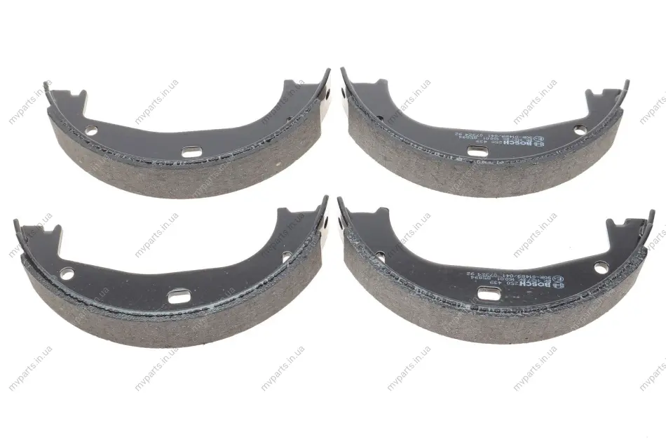 Колодки ручника BMW 3 (E36) 90-00 (160.5x25) 0 986 487 520 BOSCH 0-986-487-520 (фото 1)