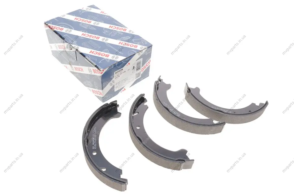 Колодки ручника Volvo 850/C70/S70/V70 91-00 (177.8x25) 0 986 487 548 BOSCH 0-986-487-548 (фото 1)