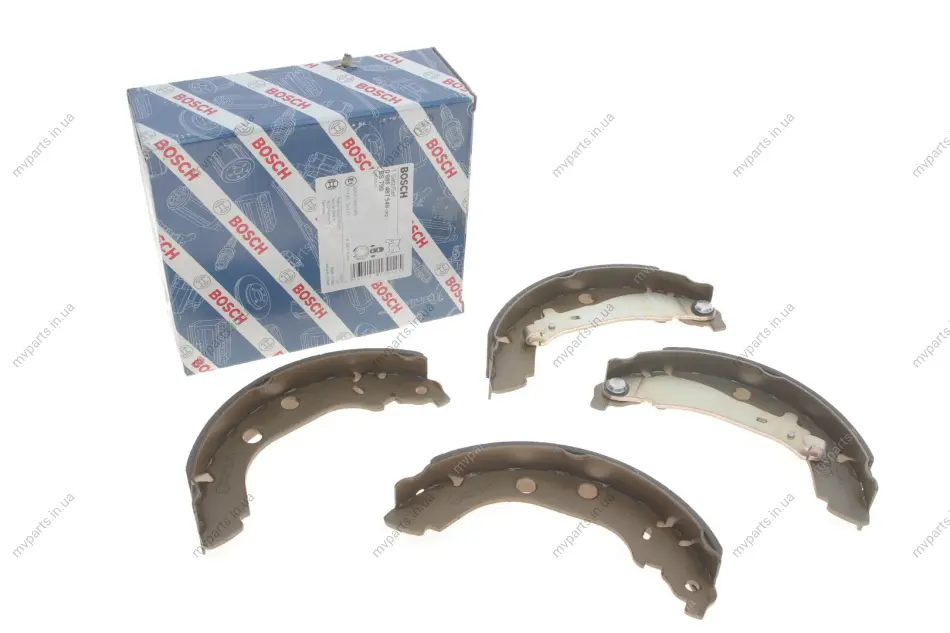Колодки гальмівні (задні) Peugeot 406 95-04 (барабанні) (228x42) 0 986 487 549 BOSCH 0-986-487-549 (фото 1)