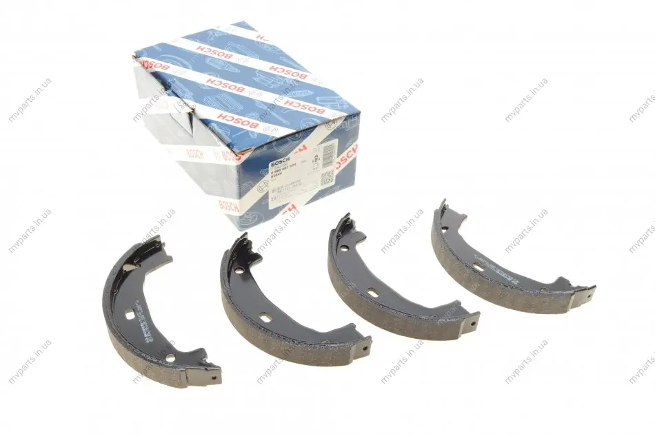 Колодки ручника BMW 1 (E81/E82)/3 (E46/E90) 98-13 (160.5x20) 0 986 487 608 BOSCH 0-986-487-608 (фото 1)