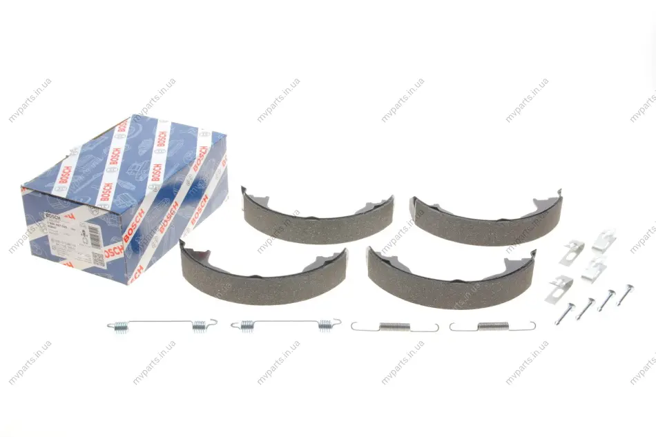 Колодки ручника MB M-class (W163)/Chrysler 300 98- (183x31) (к-кт) 0 986 487 609 BOSCH 0-986-487-609 (фото 1)