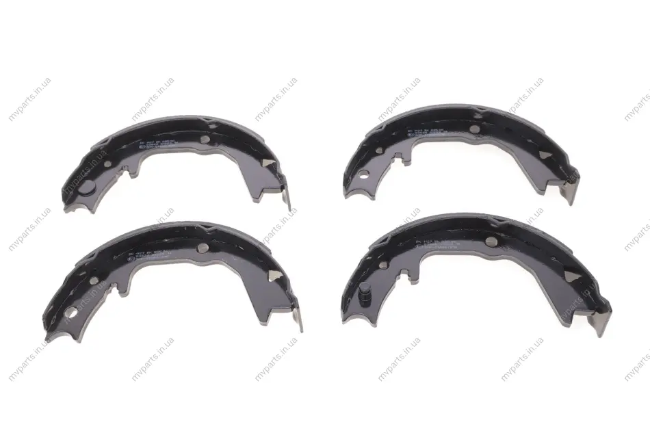 Колодки ручника Mitsubishi Eclipse 95-99/Galant 92-04 (167x32) 0 986 487 685 BOSCH 0-986-487-685 (фото 1)