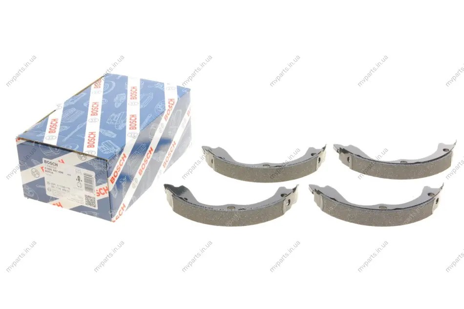 Колодки ручника Nissan Interstar/X-Trail 01- 0 986 487 698 BOSCH 0-986-487-698 (фото 1)