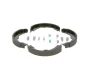 Колодки ручника MB S-class (W220)/CL-class (C215) 98- (180x25) (к-кт) 0 986 487 724 BOSCH 0-986-487-724 (фото 2)