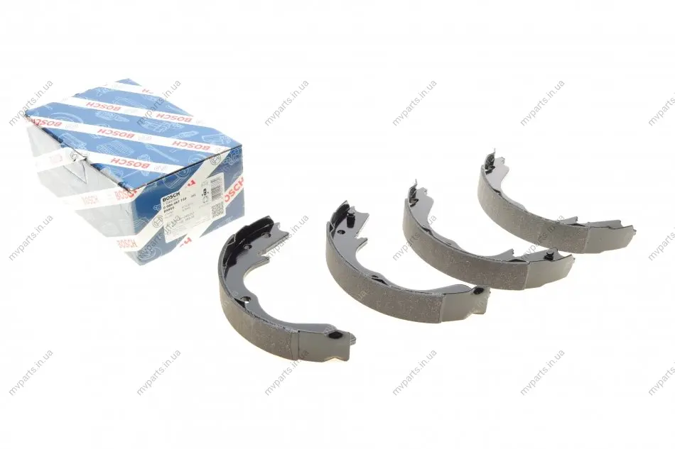 Комплект гальмівних колодок Mitsubishi Grandis 04-/Outlander II/Subaru Forester 08- (190x31.6) 0 986 487 739 BOSCH 0-986-487-739 (фото 1)