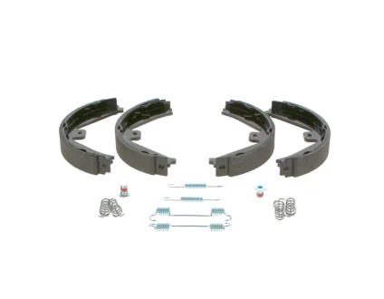 Комплект гальмівних колодок MB E-class (E212)/B-class (W245) 09- (180x25) 0 986 487 752 BOSCH 0-986-487-752