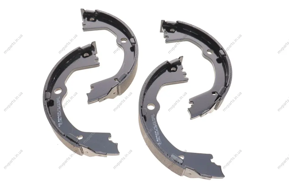 Колодки ручника Hyundai Santa Fe III/Kia Sorento II 09- (189x26) 0 986 487 939 BOSCH 0-986-487-939 (фото 1)