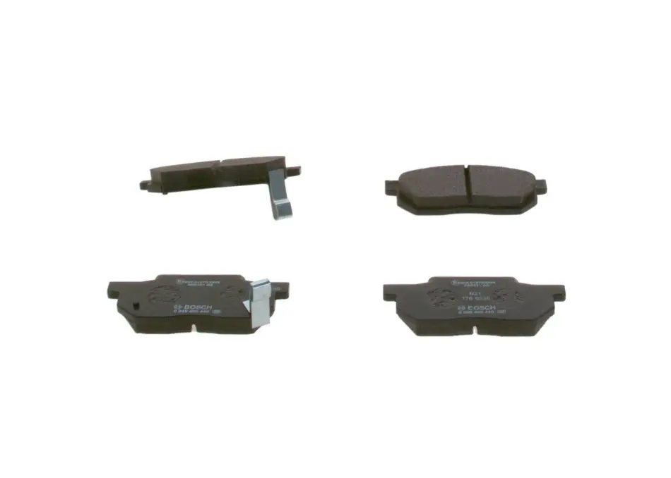 Колодки гальмівні (передні) Honda Civic IV/Jazz III/Prelude II 1.3-1.8 83-08 0 986 490 440 BOSCH 0-986-490-440 (фото 1)