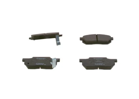 Колодки гальмівні (передні) Honda Civic IV/Jazz III/Prelude II 1.3-1.8 83-08 0 986 490 440 BOSCH 0-986-490-440