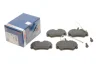 Колодки гальмівні (передні) Peugeot 405 87-96 0 986 492 090 BOSCH 0-986-492-090 (фото 1)