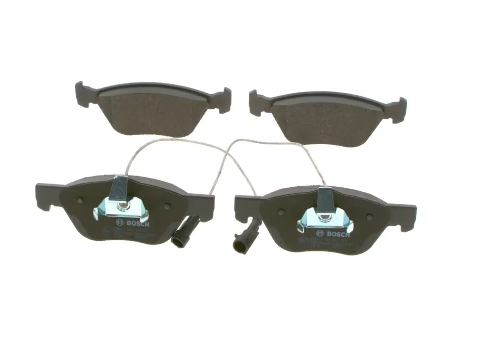 Колодки гальмівні (передні) Alfa Romeo 145/146/156/GT/GTV/Spider/Fiat Bravo 95-05 0 986 494 004 BOSCH 0-986-494-004 (фото 1)