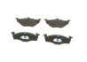 Колодка гальм. диск. SEAT IBIZA IV (6L1), SKODA FABIA (6Y2) передн. (вир-во Bosch) BOSCH 0-986-494-005 (фото 1)