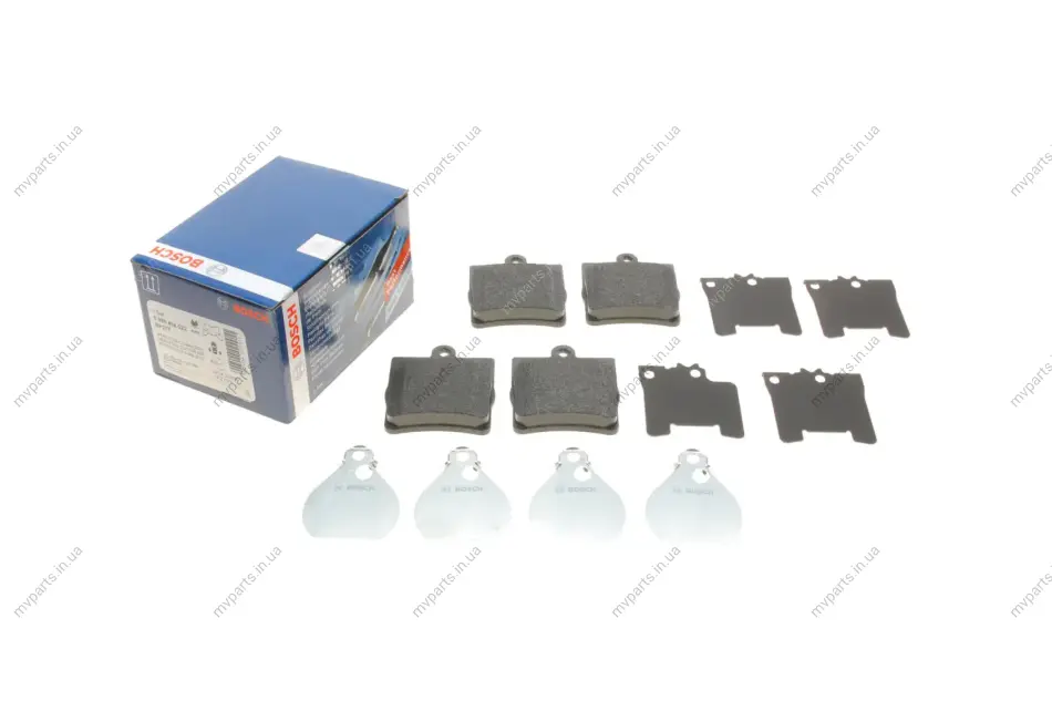 Колодки гальмівні (задні) MB C-class (W203) 00-07/E-class (W210) 96-02 0 986 494 022 BOSCH 0-986-494-022 (фото 1)