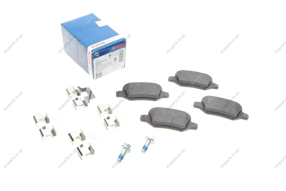 Колодки гальмівні (задні) MB A-class (W168) -04/ (W169) 04-12 0 986 494 023 BOSCH 0-986-494-023 (фото 1)