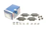 Колодки гальмівні (задні) Fiat Bravo II 07-14/Stilo 01-08/Linea 07-/Multipla 99-10/Lancia Delta 08- 0 986 494 030 BOSCH 0-986-494-030 (фото 1)