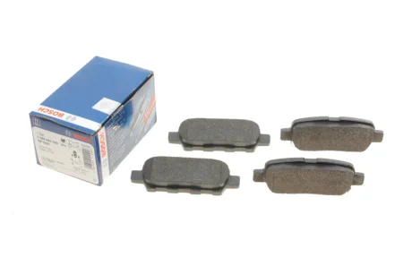 Колодки гальмівні (задні) Renault Koleos/Nissan Juke/Qashqai/X-Trail/Suzuki 08- (Akebono) 0 986 494 090 BOSCH 0-986-494-090