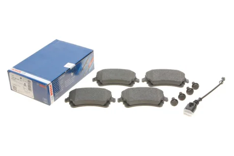 Колодки гальмівні (задні) VW T5/T6 03- (+датчик) 0 986 494 108 BOSCH 0-986-494-108