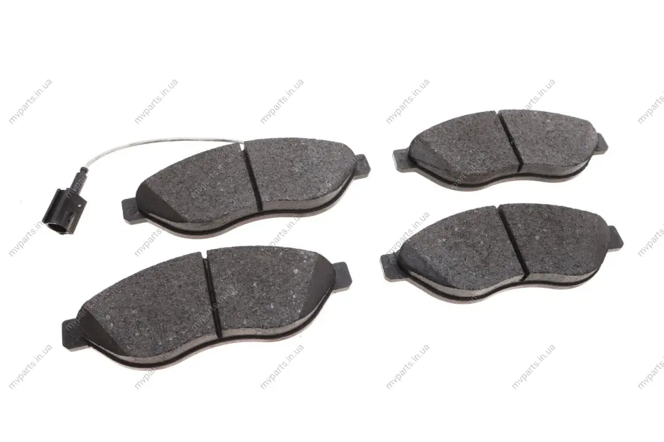 Колодки гальмівні (передні) Citroen Jumper/Fiat Ducato/Peugeot Boxer 06- (+датчик) 0 986 494 111 BOSCH 0-986-494-111 (фото 1)