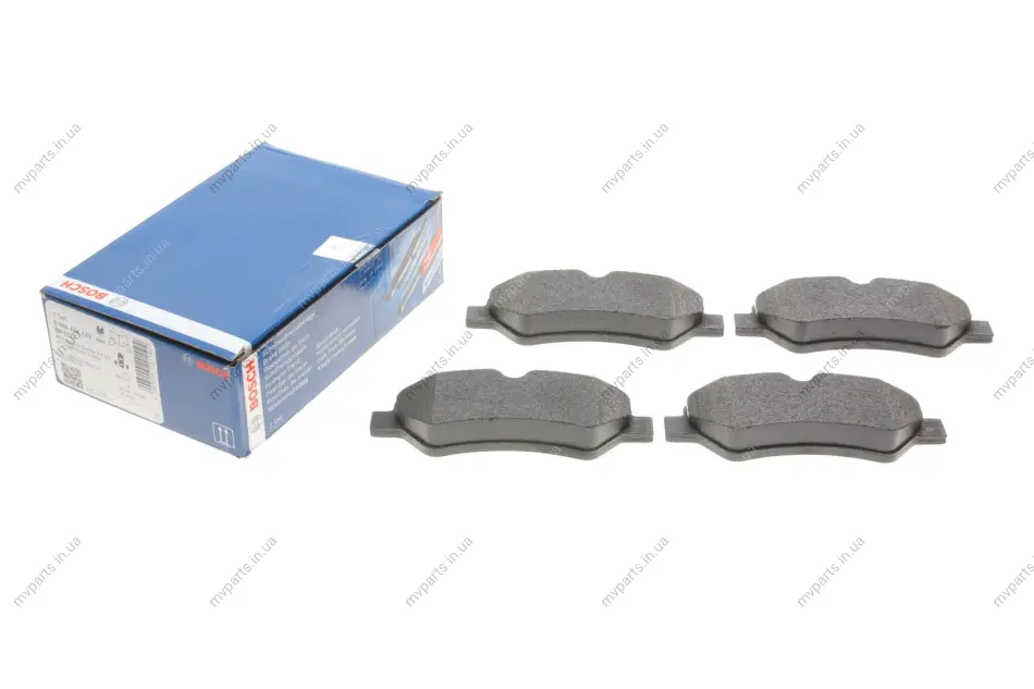 Колодки гальмівні (задні) MB Sprinter 209-319 CDI/VW Crafter 30-35 06- (Bosch) 0 986 494 123 BOSCH 0-986-494-123 (фото 1)