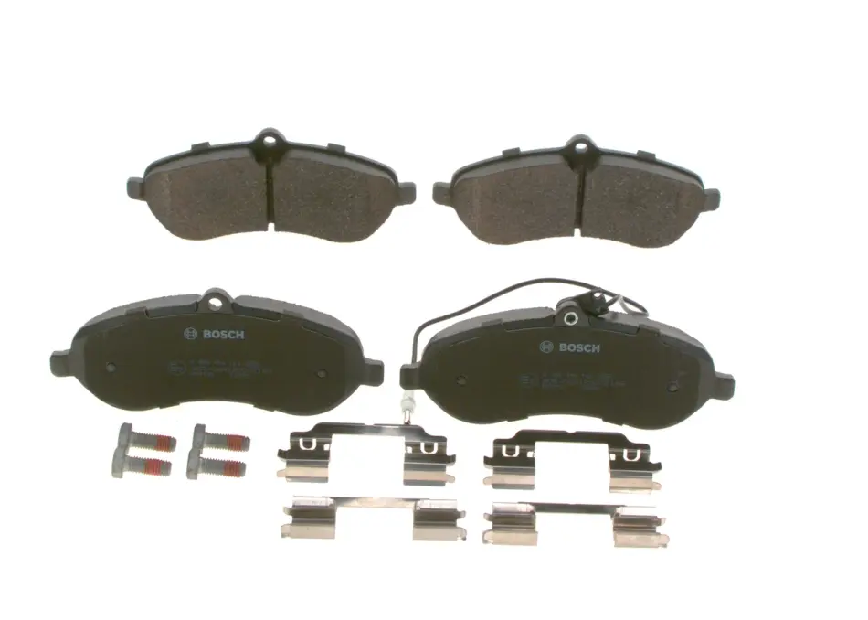 Колодка гальм. диск. CITROEN/FIAT/PEUGEOT JUMPY/SCUDO/EXPERT передн. (вир-во Bosch) BOSCH 0-986-494-163 (фото 1)