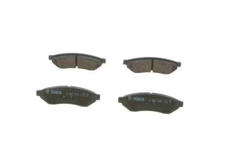 Колодки гальмівні (задні) Daewoo Evanda/Chevrolet Epica 02- 0 986 494 172 BOSCH 0-986-494-172