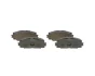 Колодки гальмівні (передні) Toyota Yaris 1.0-1.4 05- 0 986 494 198 BOSCH 0-986-494-198 (фото 1)